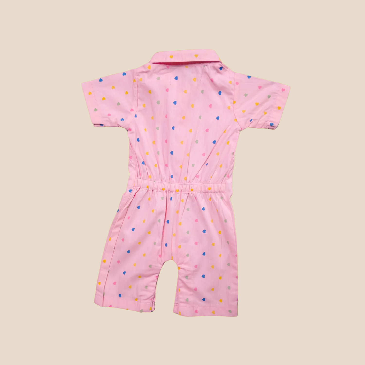 Sweetheart Pop Romper - Pink